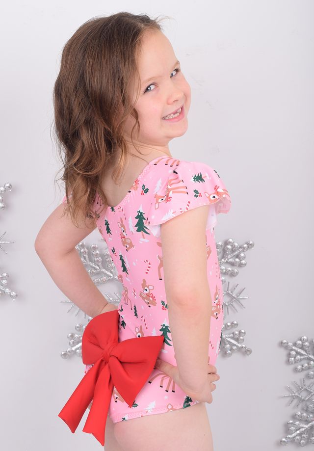 Bambi Flutter Sleeve Leotard
