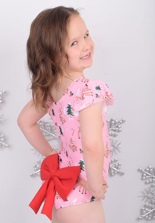 Bambi Flutter Sleeve Leotard