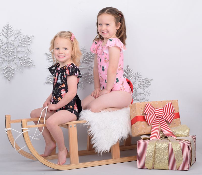 Bambi Flutter Sleeve Leotard