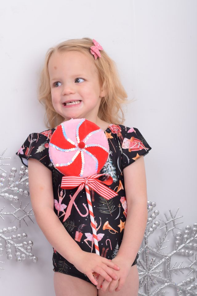 Nutcracker Flutter Sleeve Leotard